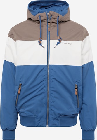 Ragwear Between-Season Jacket 'JAYCE' in Blue: front