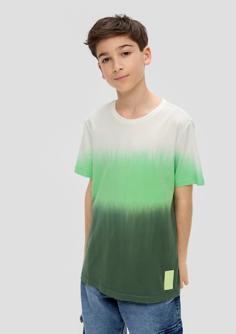 s.Oliver Shirt in Groen: voorkant