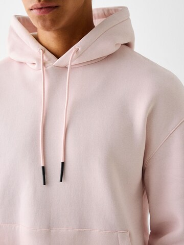 Bershka Sweatshirt i rosa