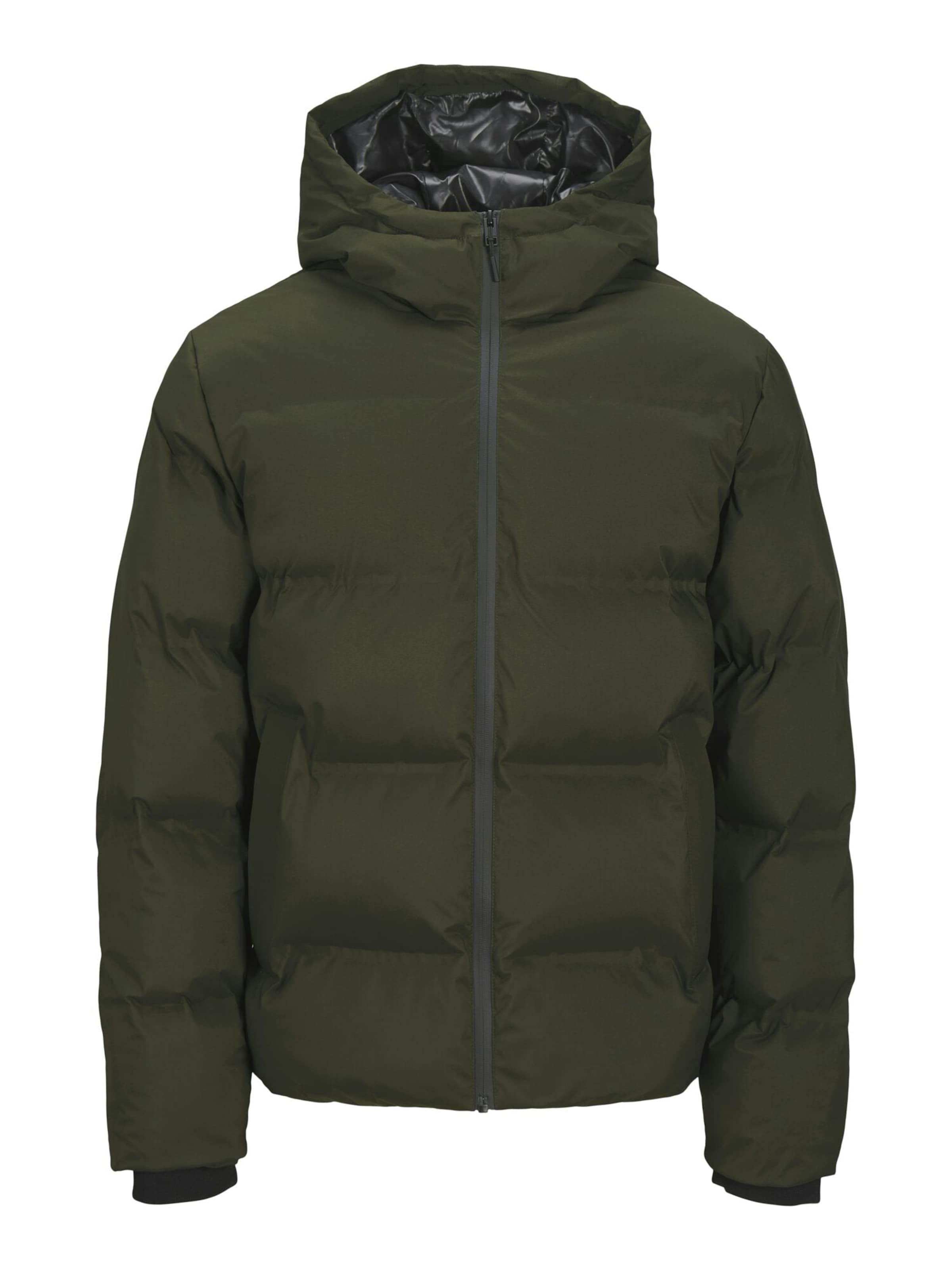 JACK & JONES Winterjacke 'JJKAITO PUFFER'‌‌‌‌ in Grün: Vorderseite