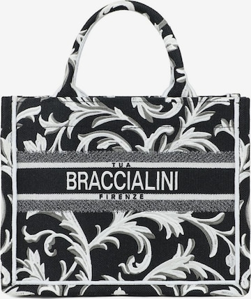 Borsa a mano 'Queen' di Braccialini in nero: frontale