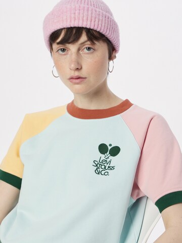 LEVI'S ® Majica 'Graphic SS Sweatshirt' | mešane barve barva