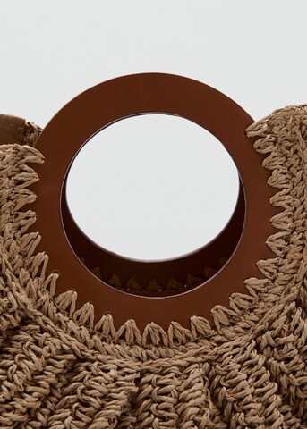 MANGO TEEN Handbag 'Elise' in Brown