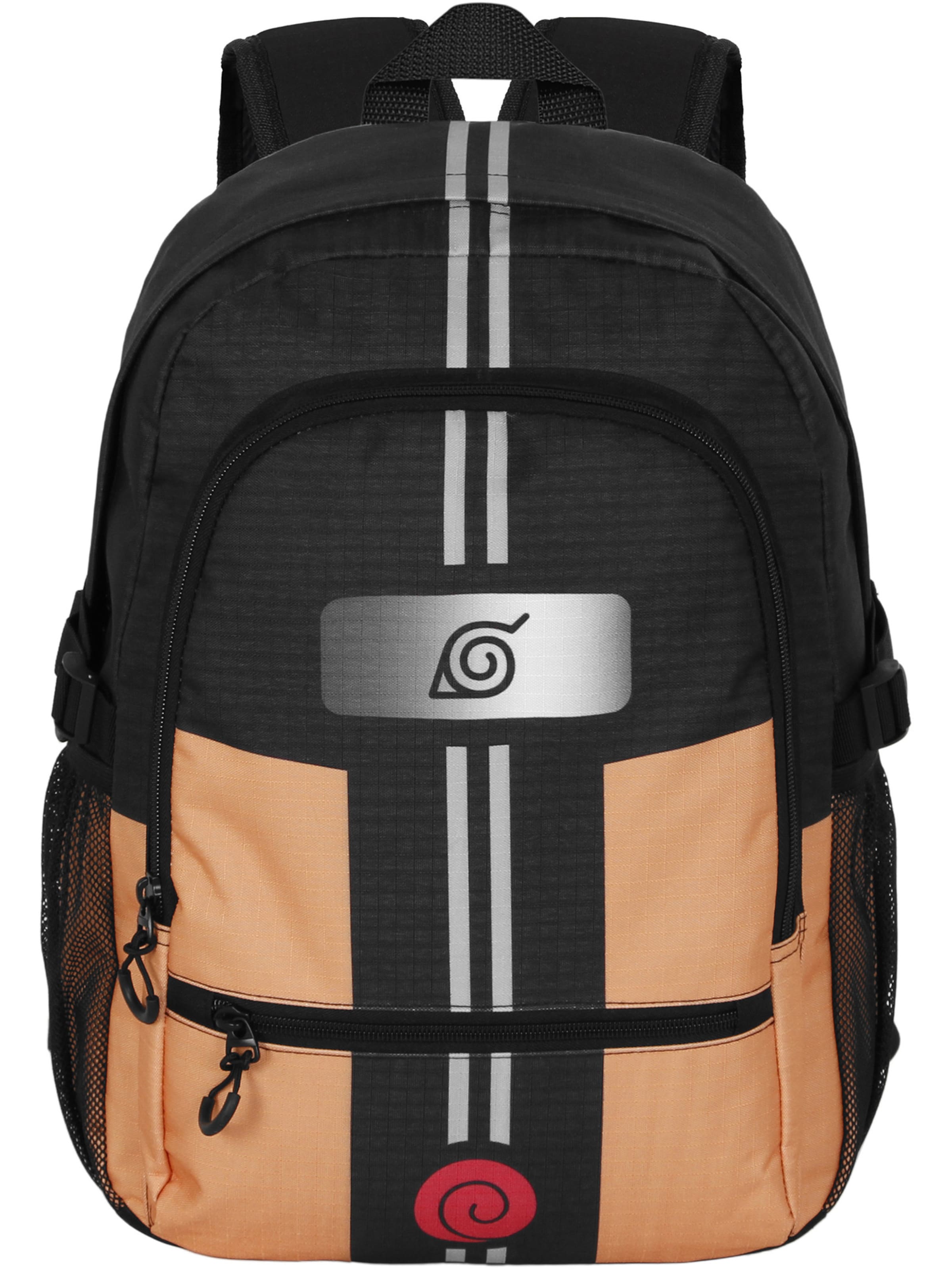 Naruto Backpack in Orange: front