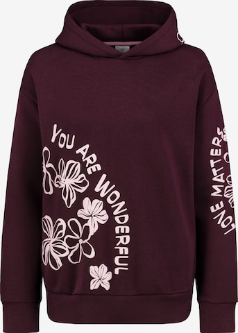 Eight2Nine Sweatshirt in Rot: Vorderseite