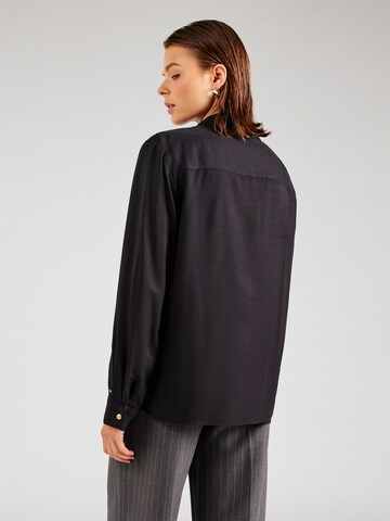 TOMMY HILFIGER Bluse in Schwarz
