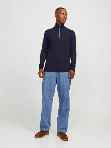 JACK & JONES Trui 'JJPannel' in Blauw