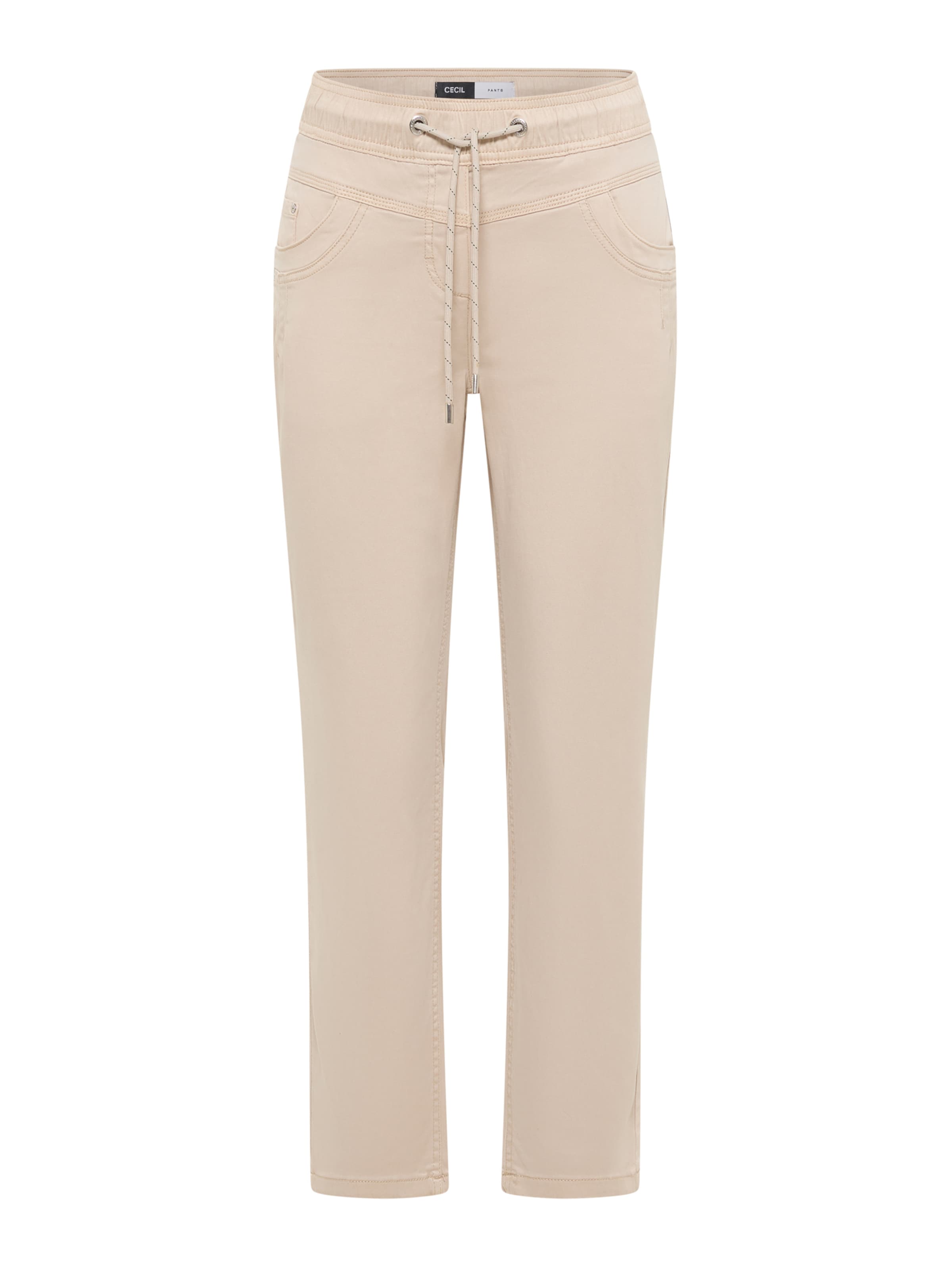 CECIL - Pantalón 'Tracey' en beige: frente