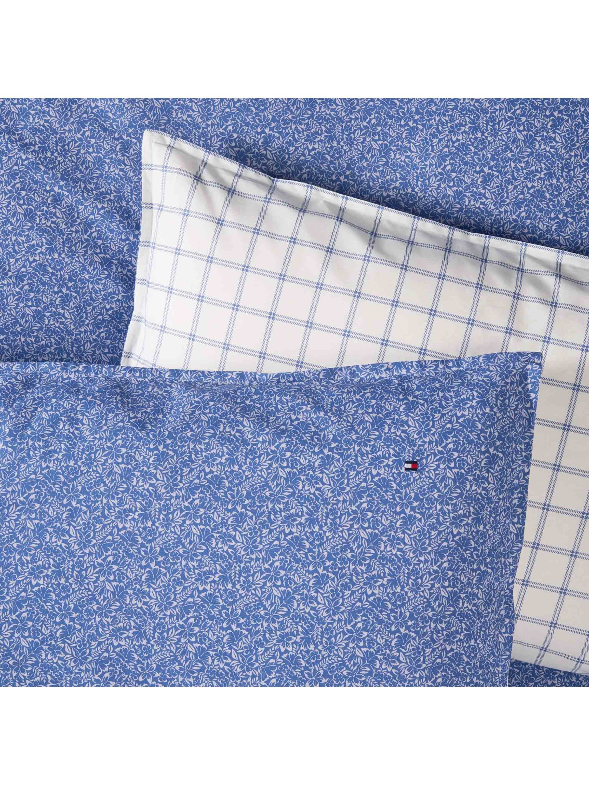 TOMMY HILFIGER Dekbedovertrek 'DREAMER' in Blauw