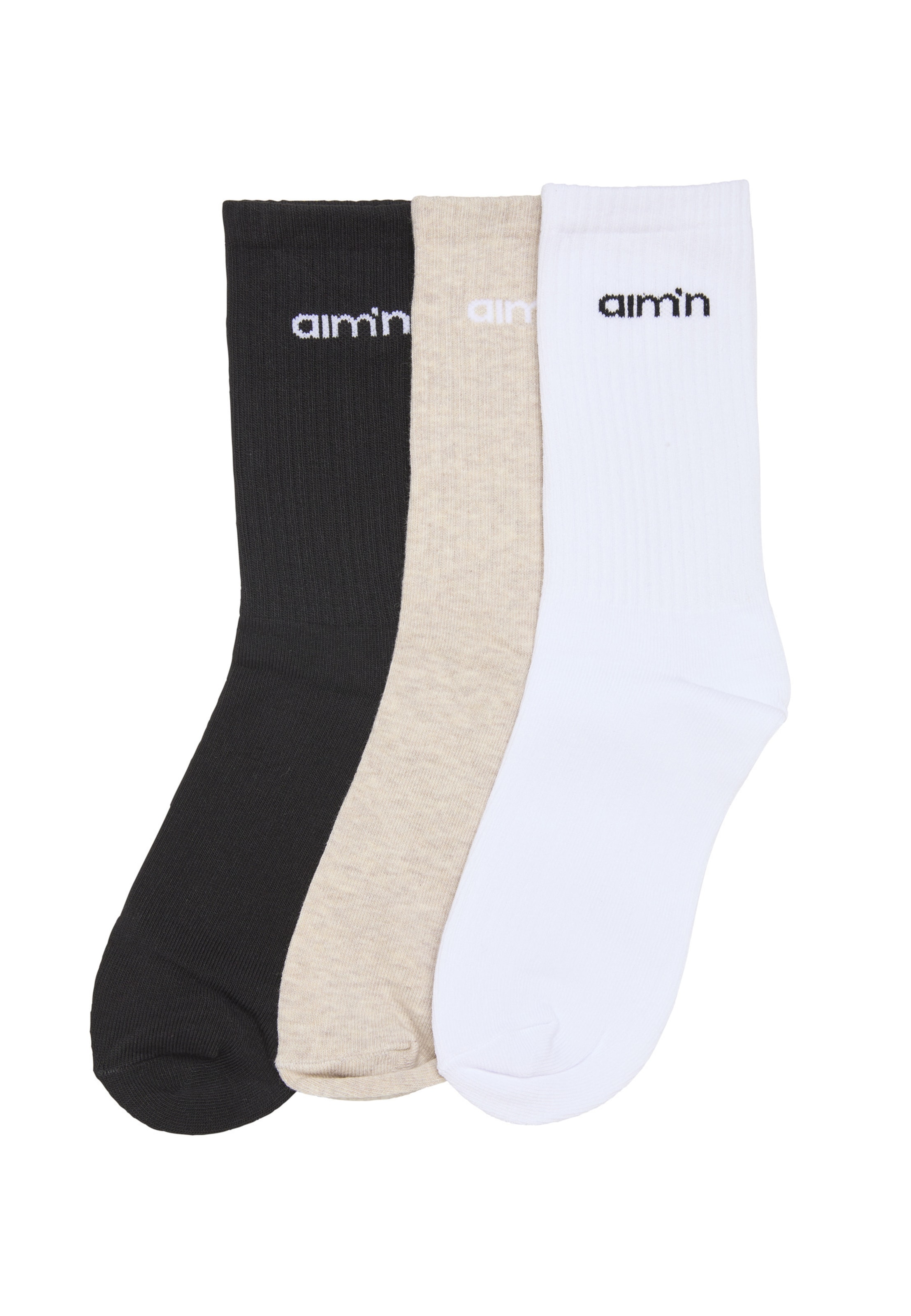 Aim'n Ponožky - Béžová: predná strana