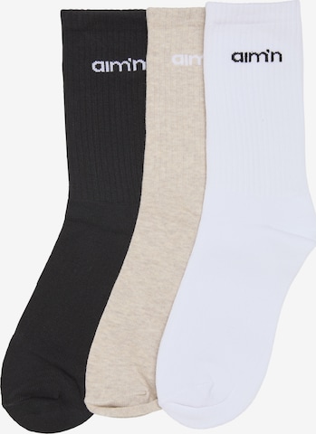 Aim'n Ponožky - Béžová: predná strana