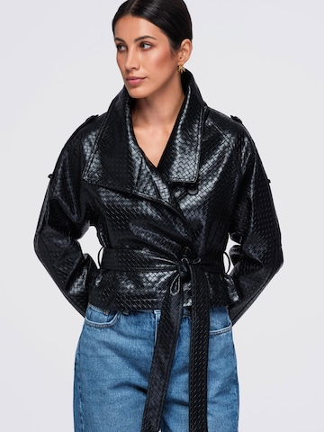 Veste mi-saison Ombre en noir