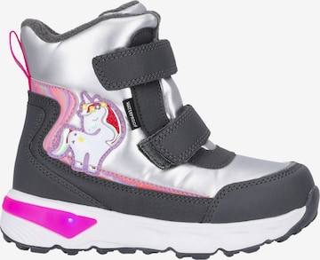 ZigZag Snowboots 'Hidol' in Zilver