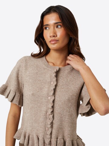 BRAVE SOUL Cardigan i brun