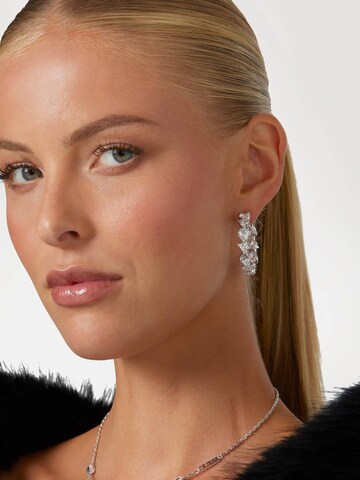 GUESS Ohrringe 'Wonderlights' in Silber: Vorderseite