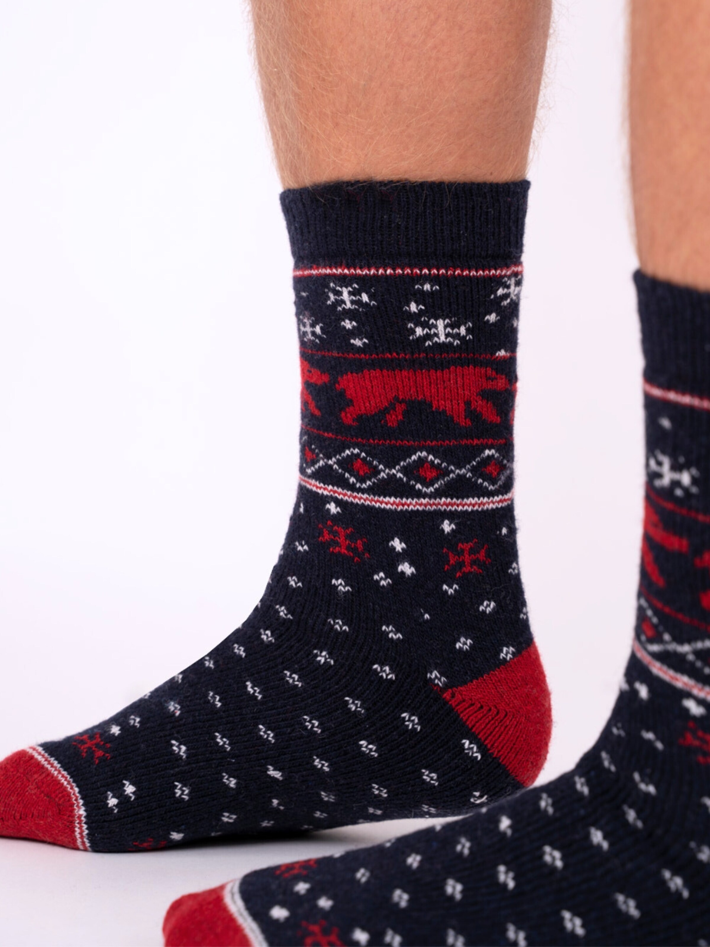 HomeOfSocks Socks 'HOS454' in Blue: front
