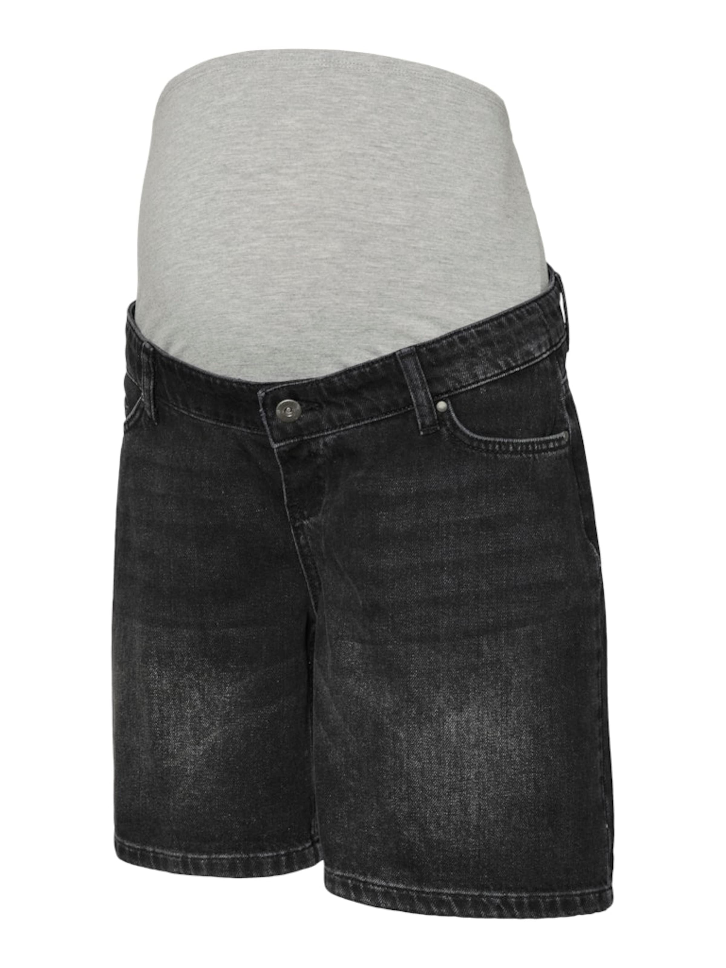 MAMALICIOUSLoosefit Traperice &#x27;MLKYOTO&#x27; - crna boja: prednji dio