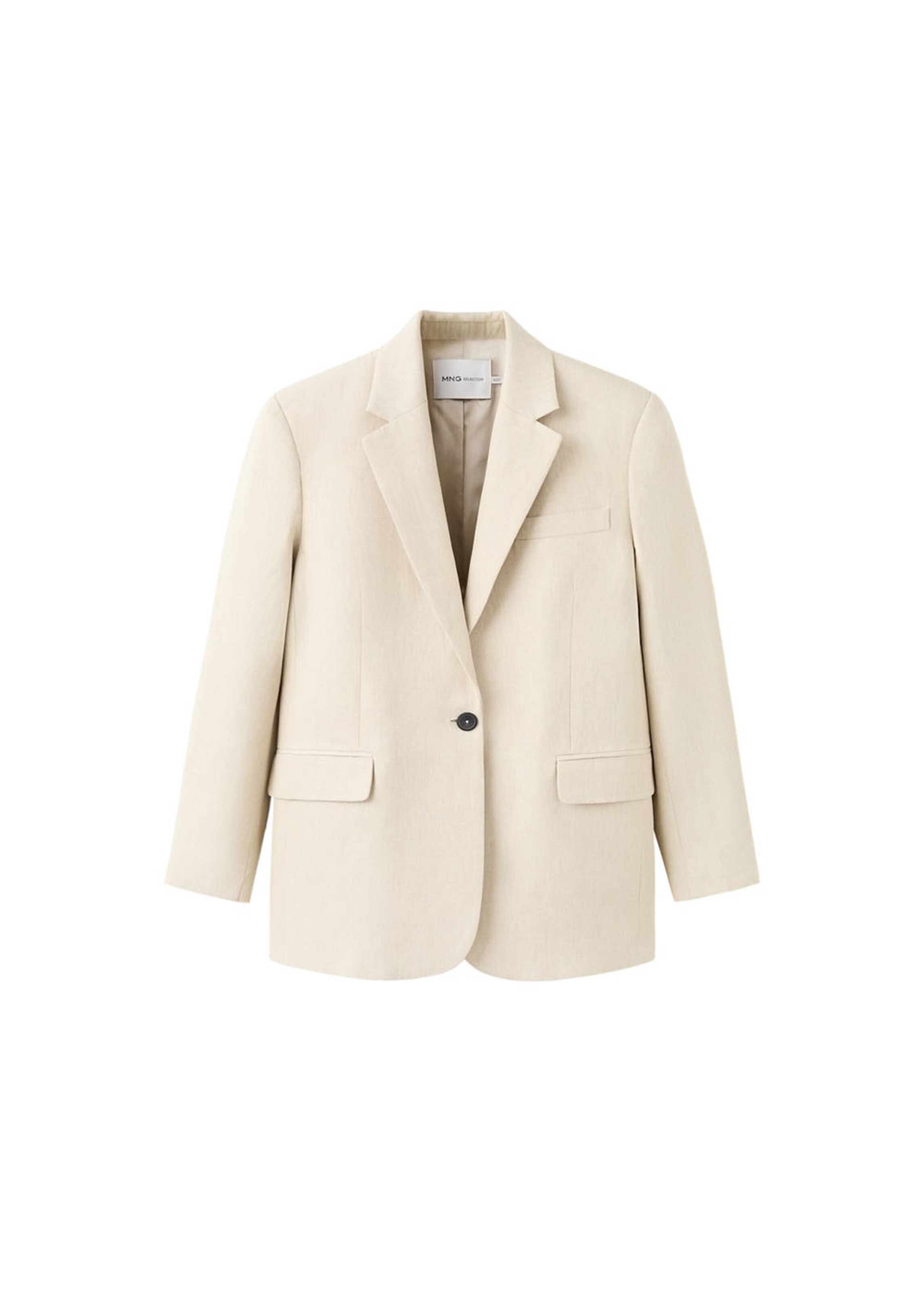 MANGO Blazer 'Casiopea' in Gelb: Vorderseite