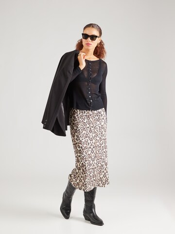 Gina Tricot Φούστα σε καφέ