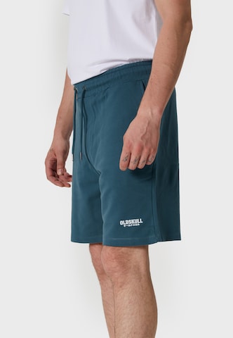 Oldskull Regular Sweatshorts 'Basic Osk' in Grün