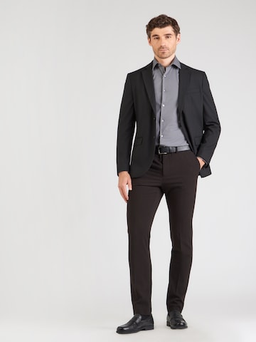 Calvin Klein Slim Fit Hemd 'ESSENTIALS' in Grau