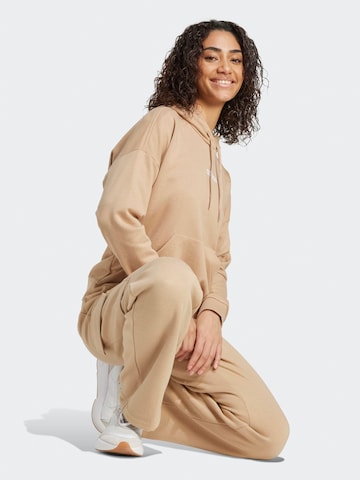 ADIDAS SPORTSWEAR Широкий Спортивные штаны в Бежевый