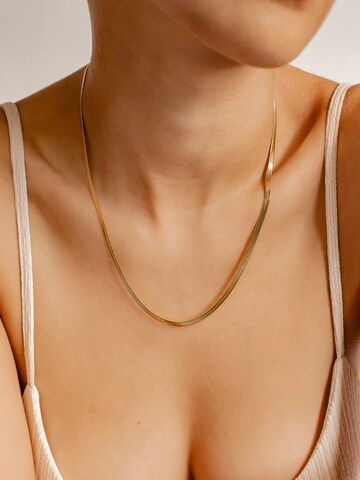 Hey Happiness Necklace 'Snake' in Gold