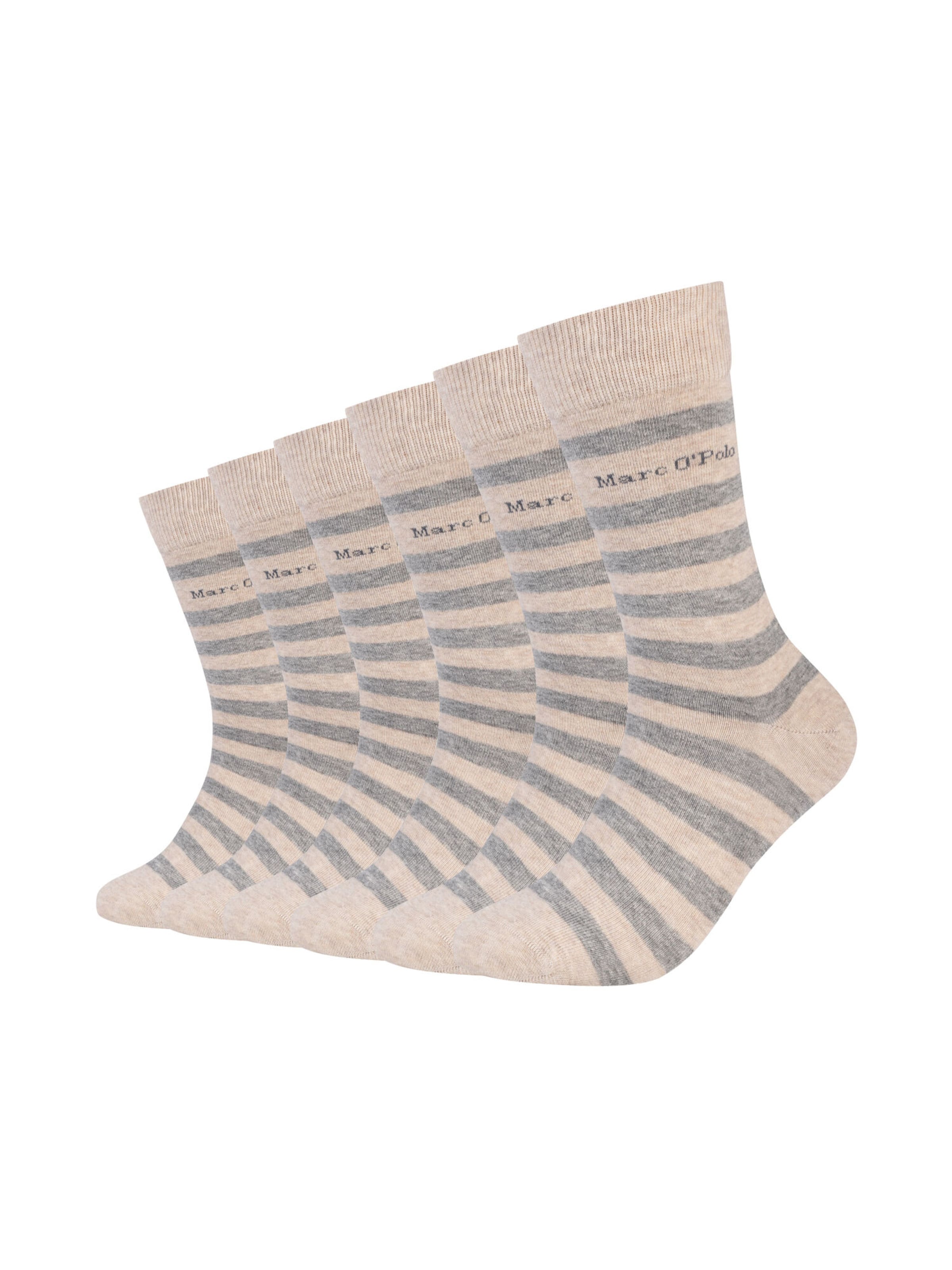 Marc O'Polo Sokken in Beige: voorkant