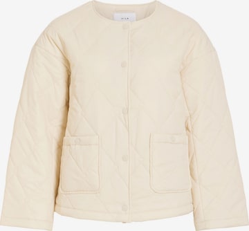 VILA Tussenjas in Beige: voorkant