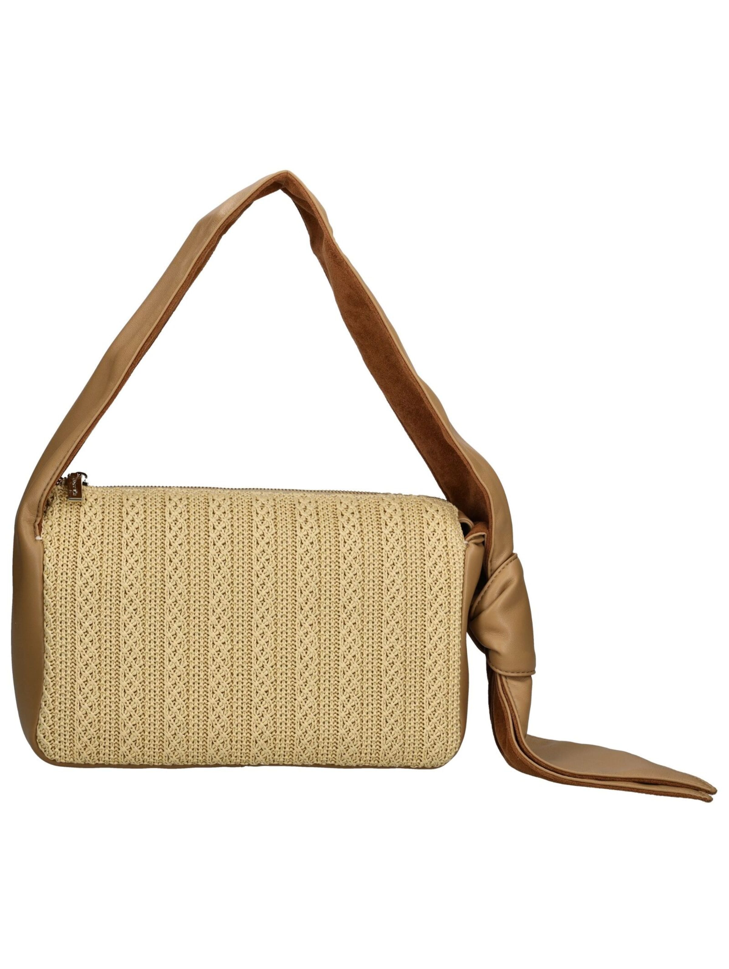 Dolce Vita Schoudertas in Beige: voorkant