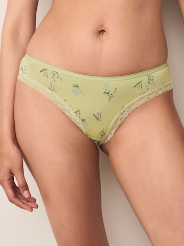 Slip Next en vert : devant