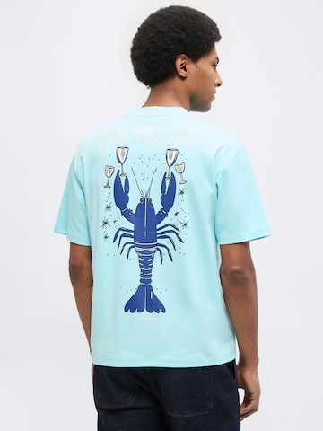 Lindbergh T-Shirt in Blau: Vorderseite