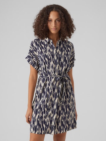 VERO MODA - Vestidos camiseiros 'EASY JOY' em bege: frente