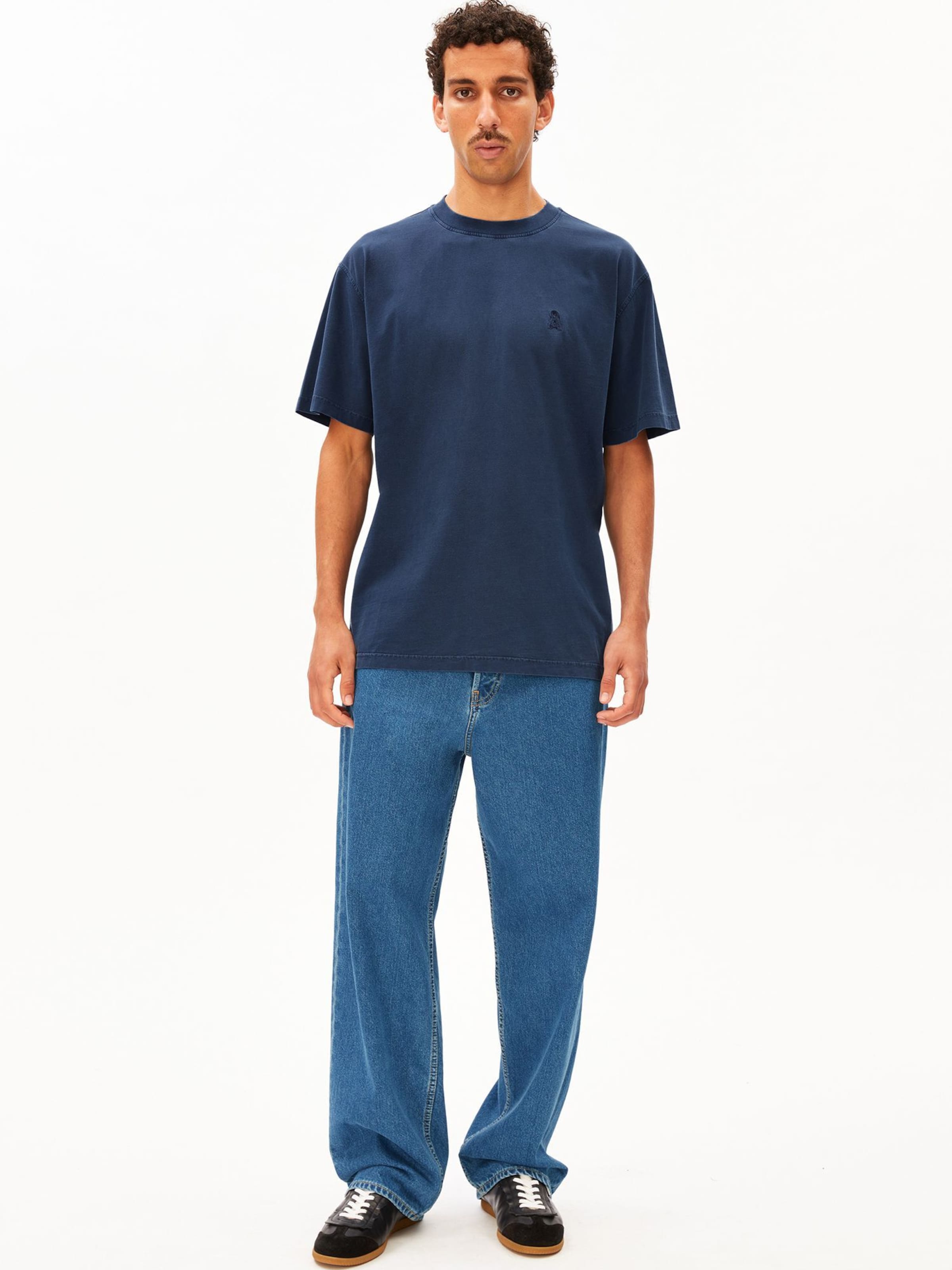 T-Shirt ARMEDANGELS en bleu