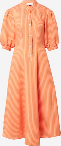 Robe-chemise Closet London en orange : devant