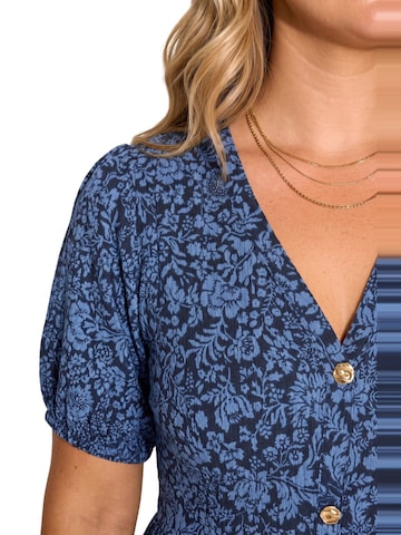Shape Of You Jurk in Blauw
