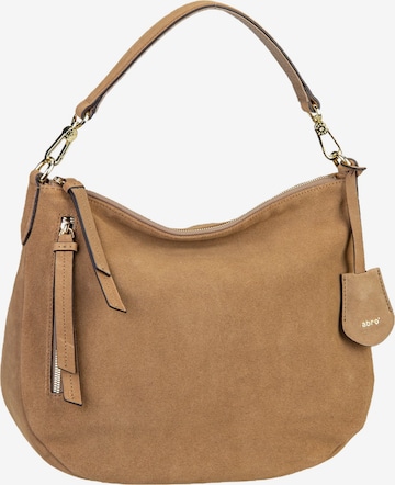 ABRO Handtasche 'Juna' in Beige: Vorderseite