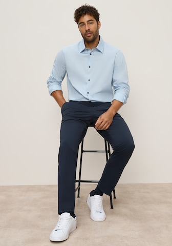 Bruno Banani Regular fit Button Up Shirt in Blue