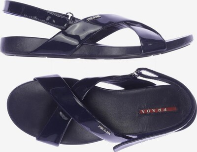 PRADA Sandalen in 39 in marine, Produktansicht