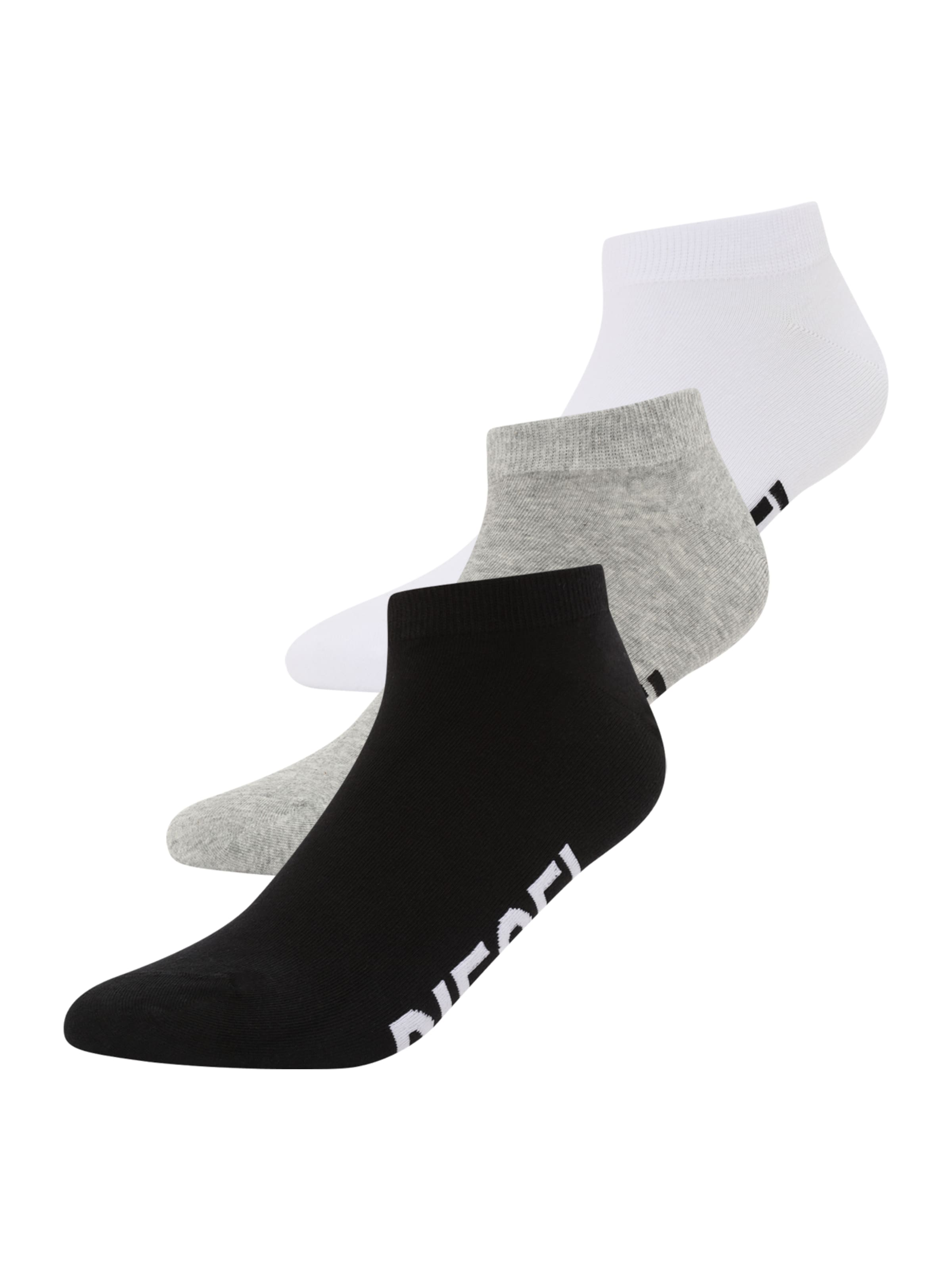 DIESEL - Calcetines 'SKM-GOST' en gris: frente