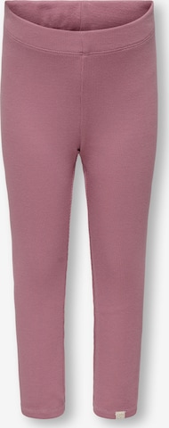 Only Mini Leggings 'KMGTrinny' in Pink: front
