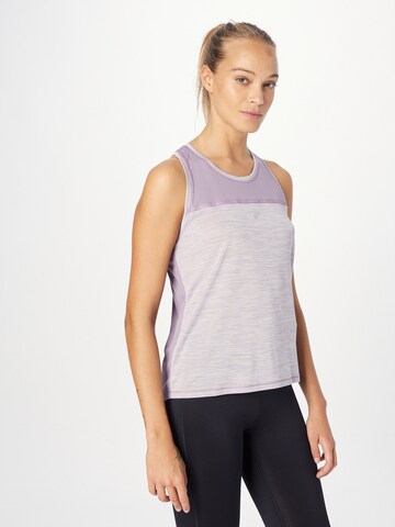 Haut de sport 'RACE' ASICS en violet : devant