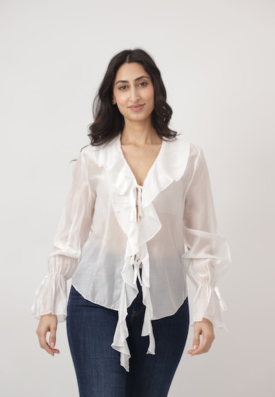 Elara Bluse in weiß, Produktansicht