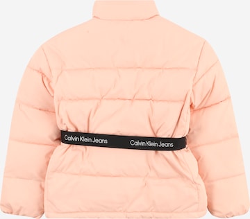 Calvin Klein Jeans Přechodná bunda – pink