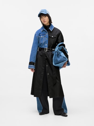 KARL LAGERFELD JEANS Ανοιξιάτικο και φθινοπωρινό παλτό σε μπλε