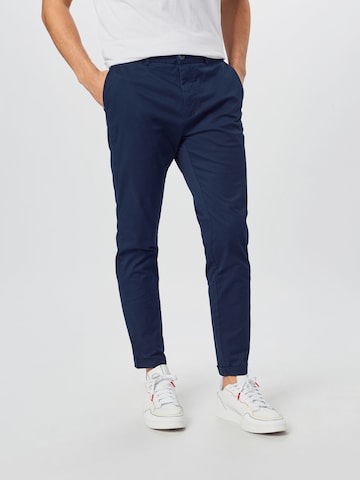 Matinique Regular Broek 'Liam' in Blauw: voorkant