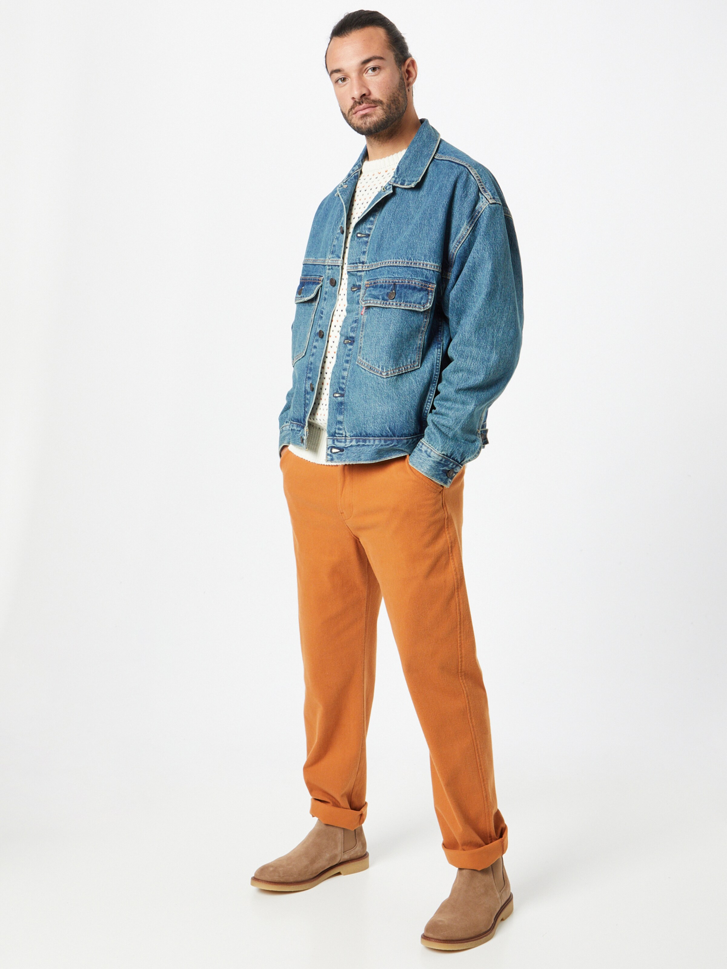 Männer Hosen LEVI'S Chinohose 'Xx Ez' in Cognac - ZM86926 Männer Hosen LEVI'S Chinohose 'Xx Ez' in Cognac - ZM86926