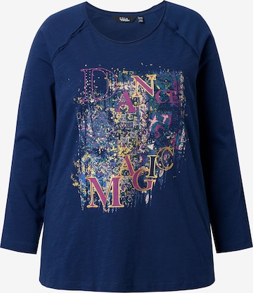 Ulla Popken Shirt in Blau: Vorderseite