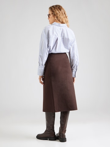 GANT - Falda en marrón