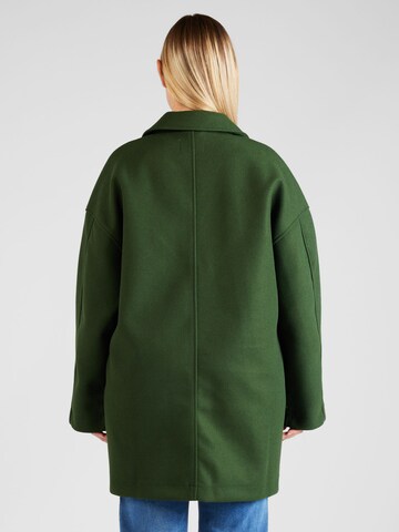 Noisy May Curve Between-Seasons Coat 'ALICIA' in Green